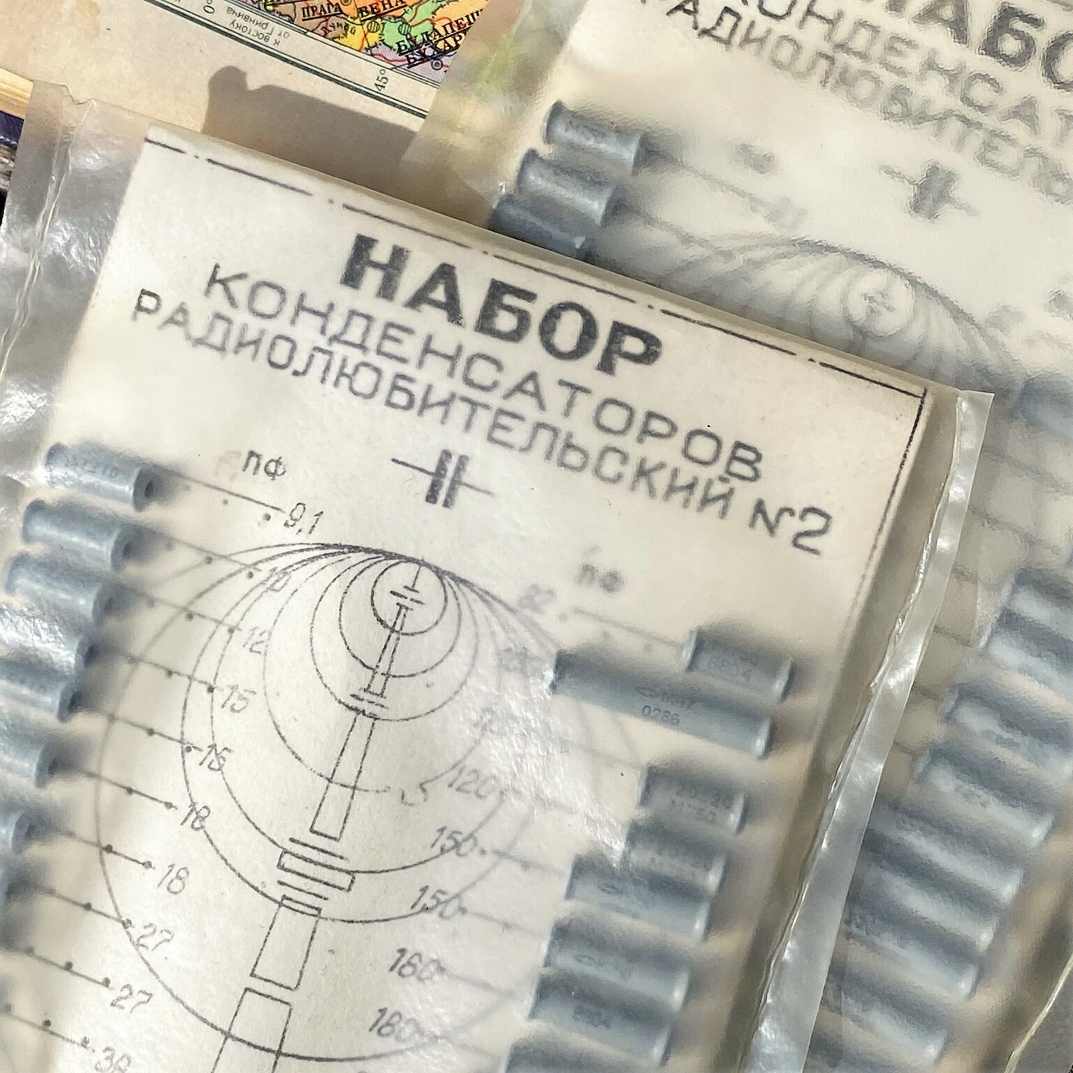 Antique radio capacitor kits tube radio restoration old Etsy