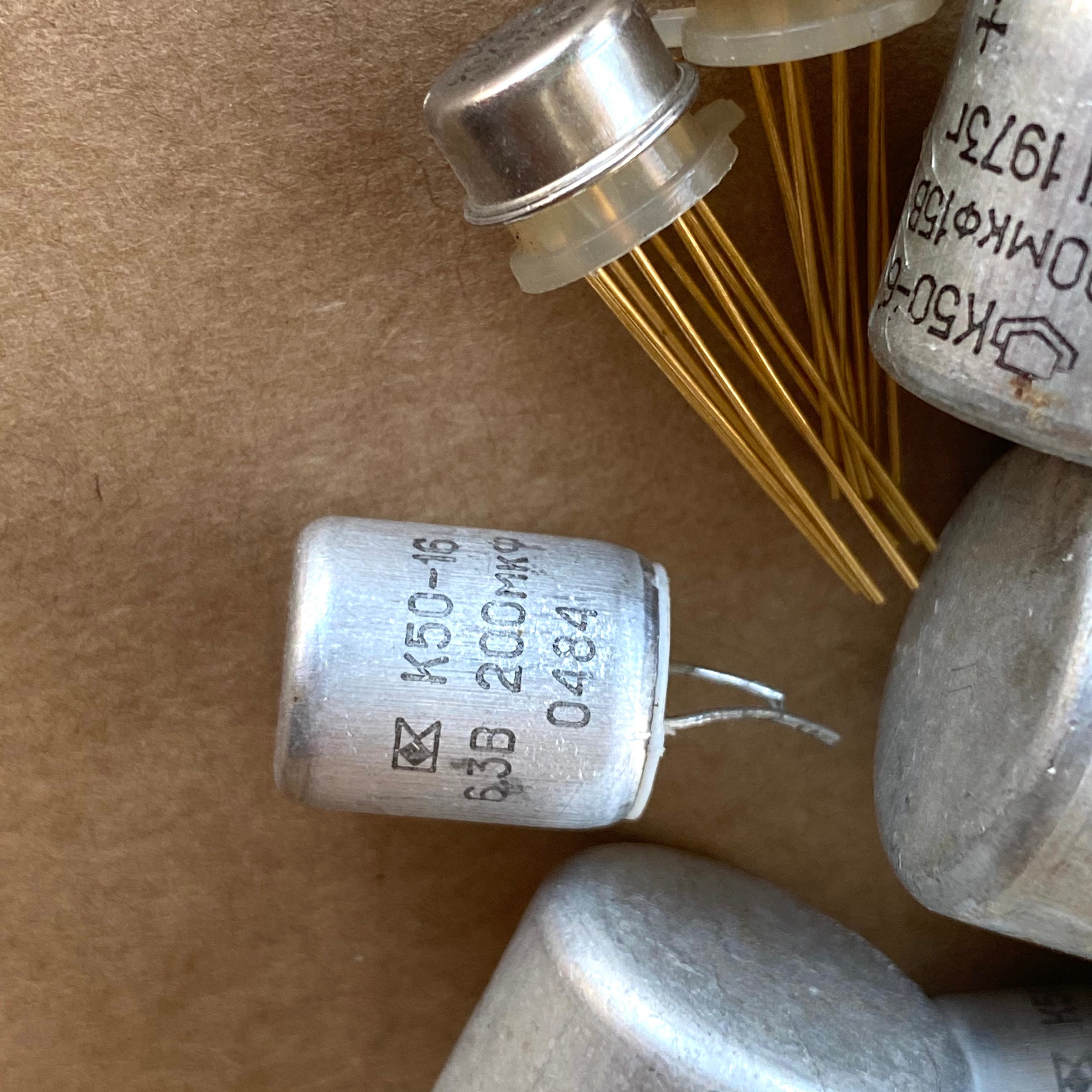 Radio Components Antique Radio Capacitor Set Tube Radio Etsy