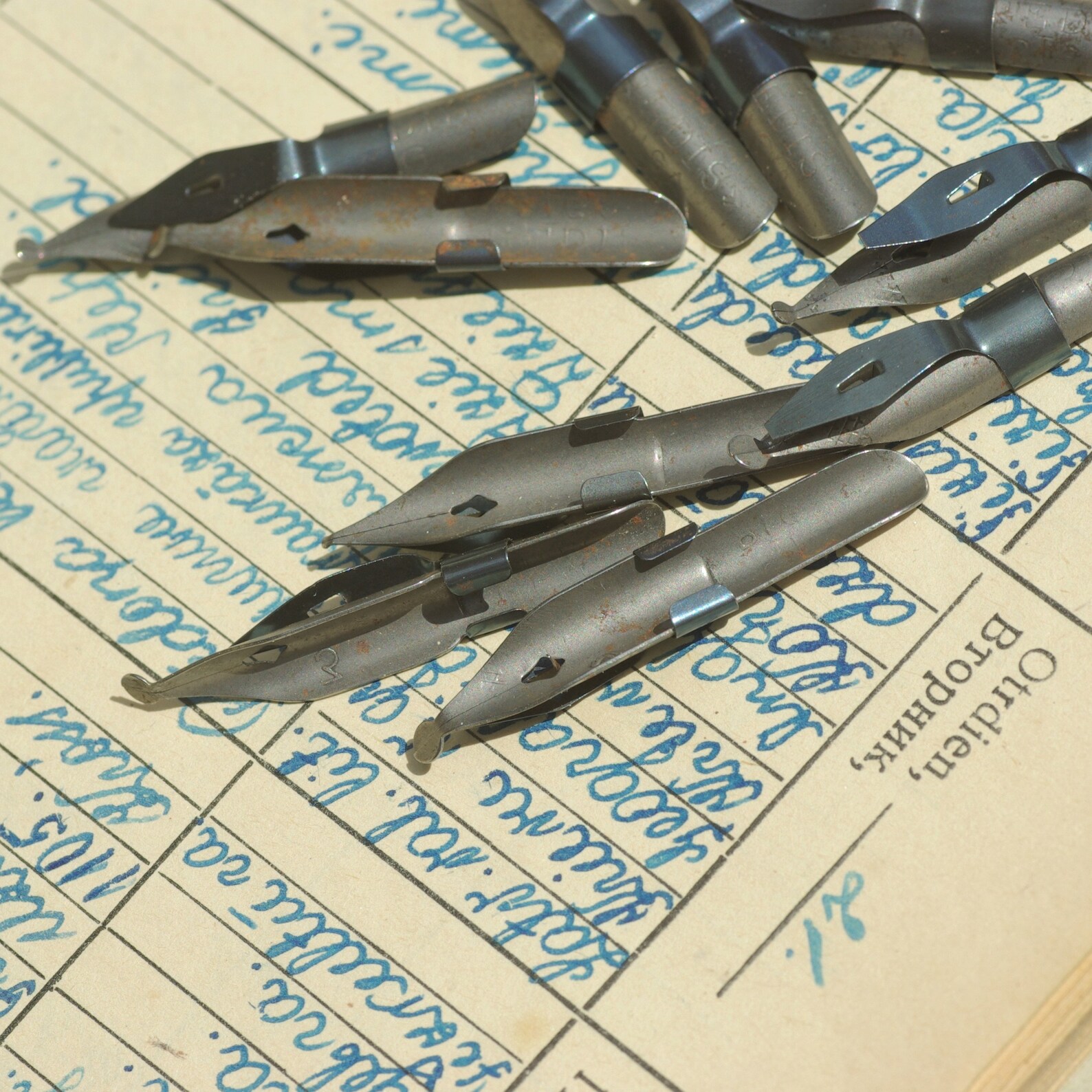 Dip pen nibs set 10 ink pen nibs for calligraphy Etsy