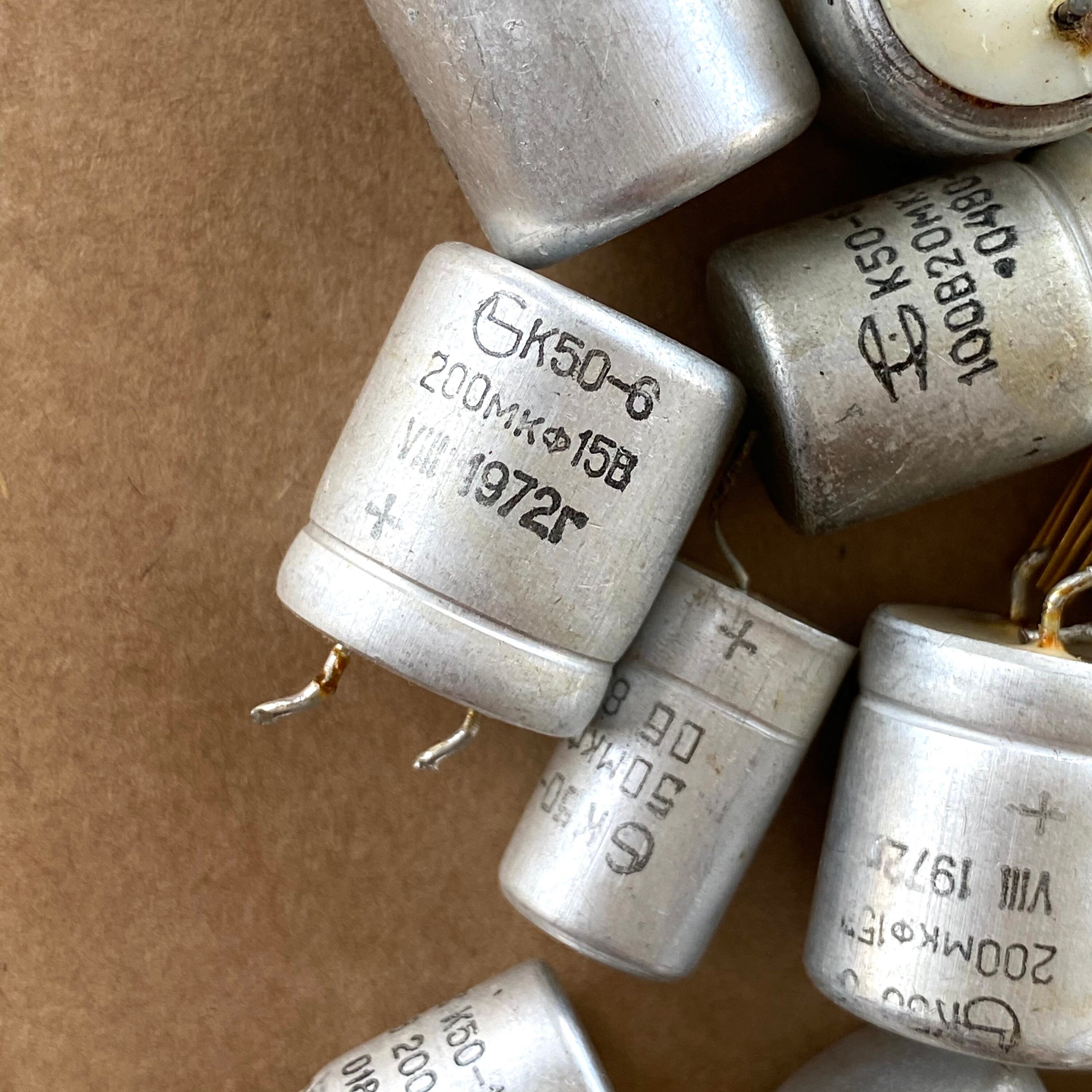 Antique radio capacitor set tube radio restoration old radio Etsy