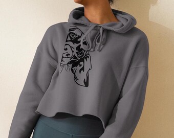 Deutsch Kurzhaar Hoodie APS Geschenk Hundemama Geschenk Workout Kleidung Sportkleidung Cropped Hoodie Hundeliebhaber Active Wear Geschenkidee