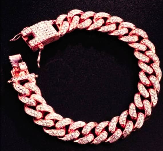 Ice Me Out Bracelet- Rose Gold - image 1