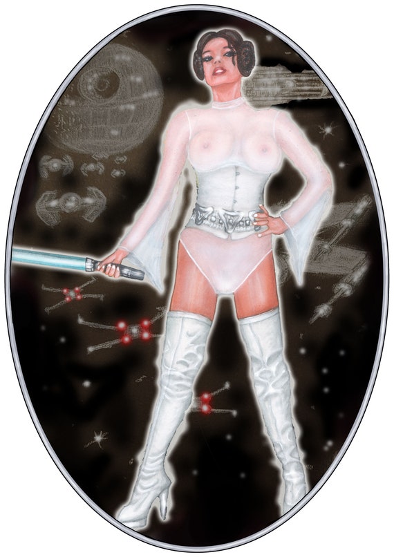 Sexy Princess Leia From Star Wars Etsy