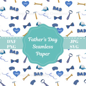 File senza soluzione di continuità per la festa del papà, carta digitale per la festa del papà, modello digitale per la festa del papà, download digitale per la festa del papà, modello per la festa del papà