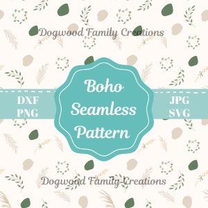 Boho Seamless Pattern, Boho Seamless File, Boho Digital Pattern, Boho Digital Paper, Boho SVG, Boho Digital Download, Bohemian pattern