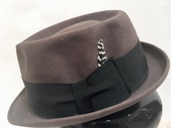 Men's Brown Fedora 1940's