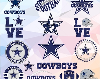 Dallas Cowboys svg, For Silhouette Studio, Cricut Design Space, Cutting Machines,Instant Download