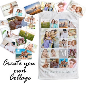 Personalize a Towel with any photo or Collage. SEE Bulk Order Flash Sale image 7
