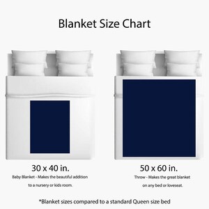 SEE Bulk Order Flash Sale - Skull blanket. Black & White blanket. Fleece blanket. Mink Blanket - Made In USA bild 5