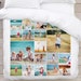 Flash Sale ends 10/31/2022 - Create your own Collage Photo blanket.  Use as many photos you would like to make it your own. 