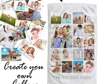 Personalize a Towel with any photo or Collage. - SEE Bulk Order Flash Sale