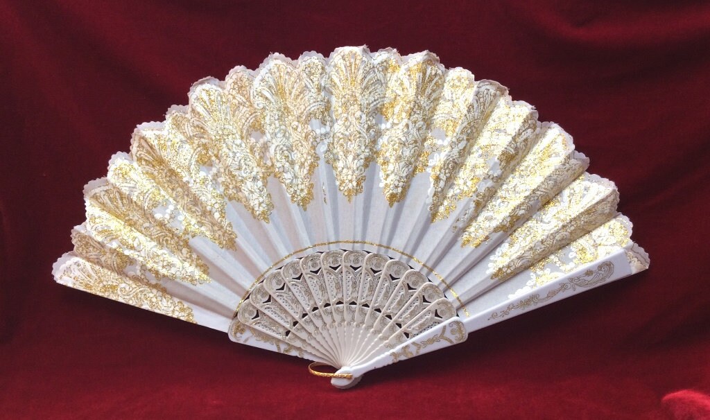 Elegant Beautiful Design Hand Fan Hand Held Fan Wedding Etsy