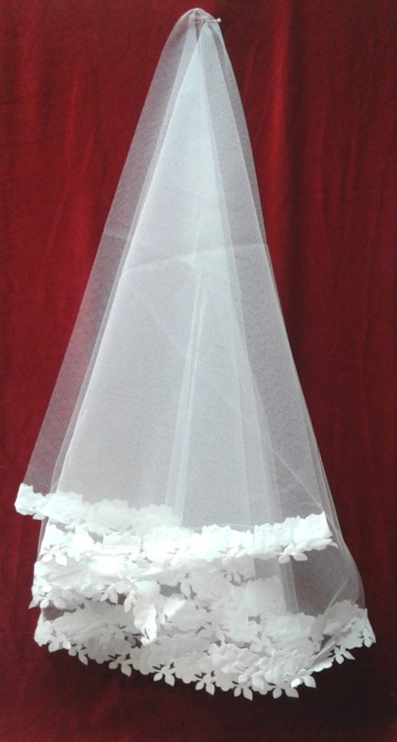 Elegant, Beautiful Tulle Veil, 1 Layer Bridal Veil