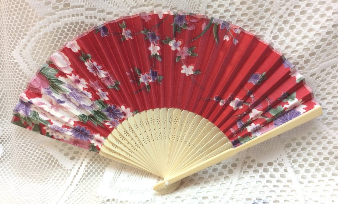 Elegant Beautiful Design Hand Fan Hand Held Fan Oriental Etsy