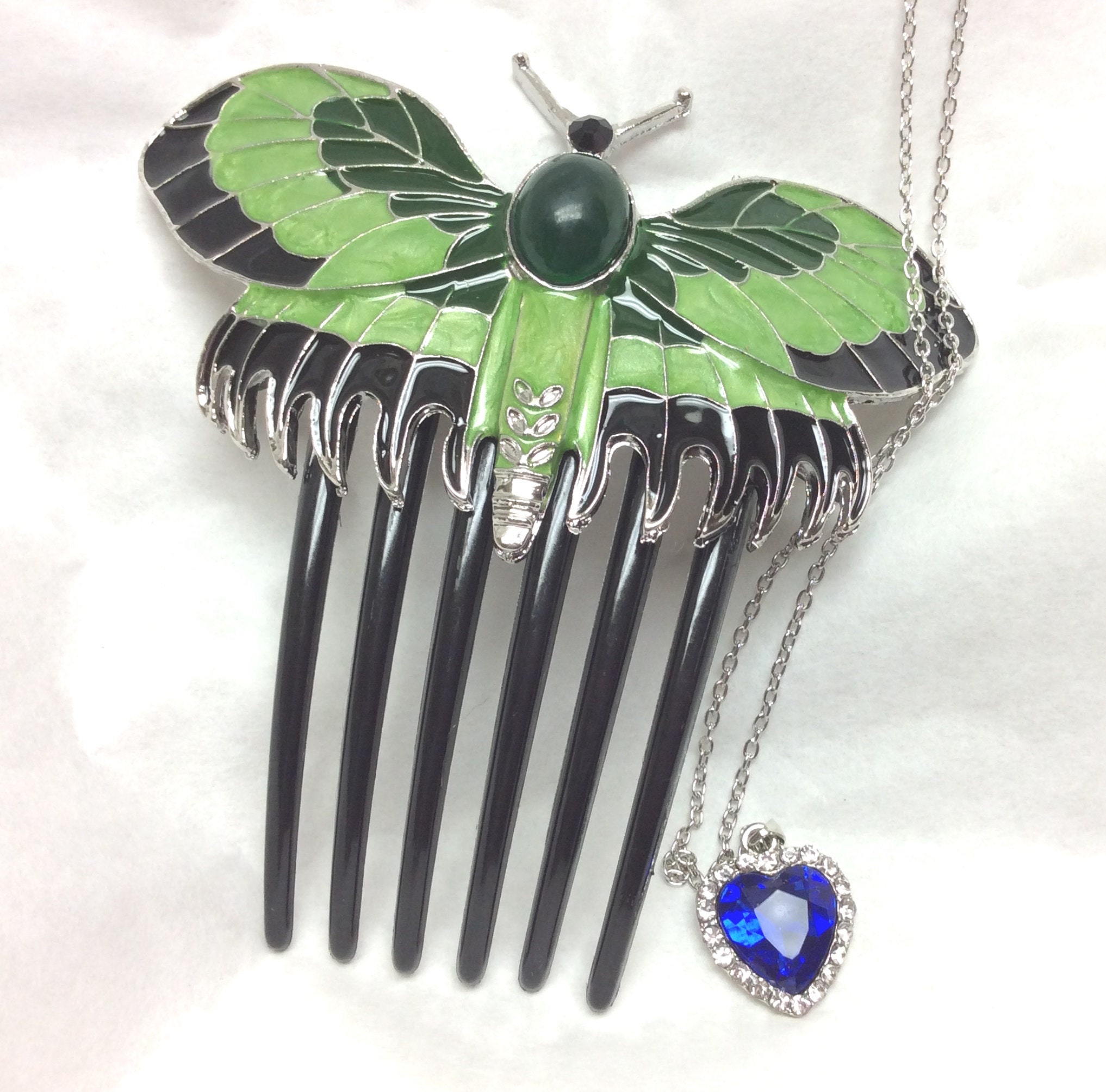 Elegant Beautiful Titanic Inspired Rose's Butterfly Hair Etsy