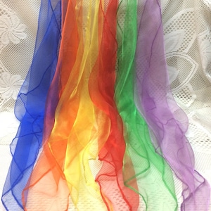 Elegant, Beautiful Square Polyester Neck Scarf, Beautiful Colors, Head Scarf, Accessory Scarf, 7 Colors, You Choose (SCSQ 1-7)