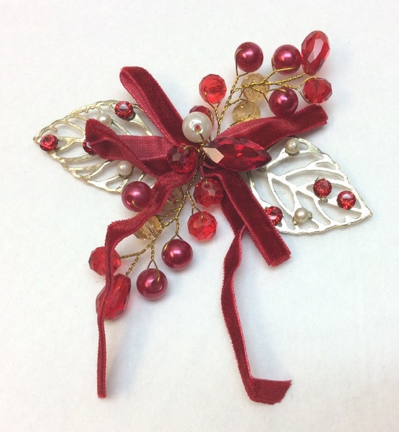 Elegant, Beautiful Butterfly Hair Clip, Accessory… - image 1