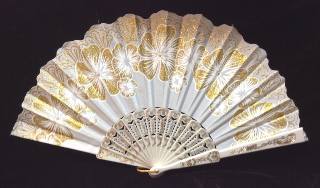 Elegant, Beautiful Design Hand Fan, Hand Held Fan, Wedding, Bride