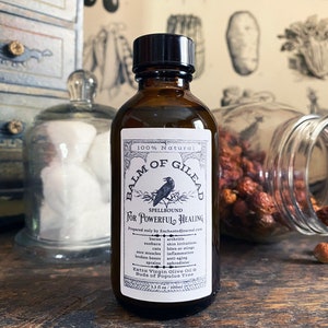 Spellbound Balm of Gilead - A Powerfully Healing and Regenerating Treatment Oil, a Gift for Friend on the Mend