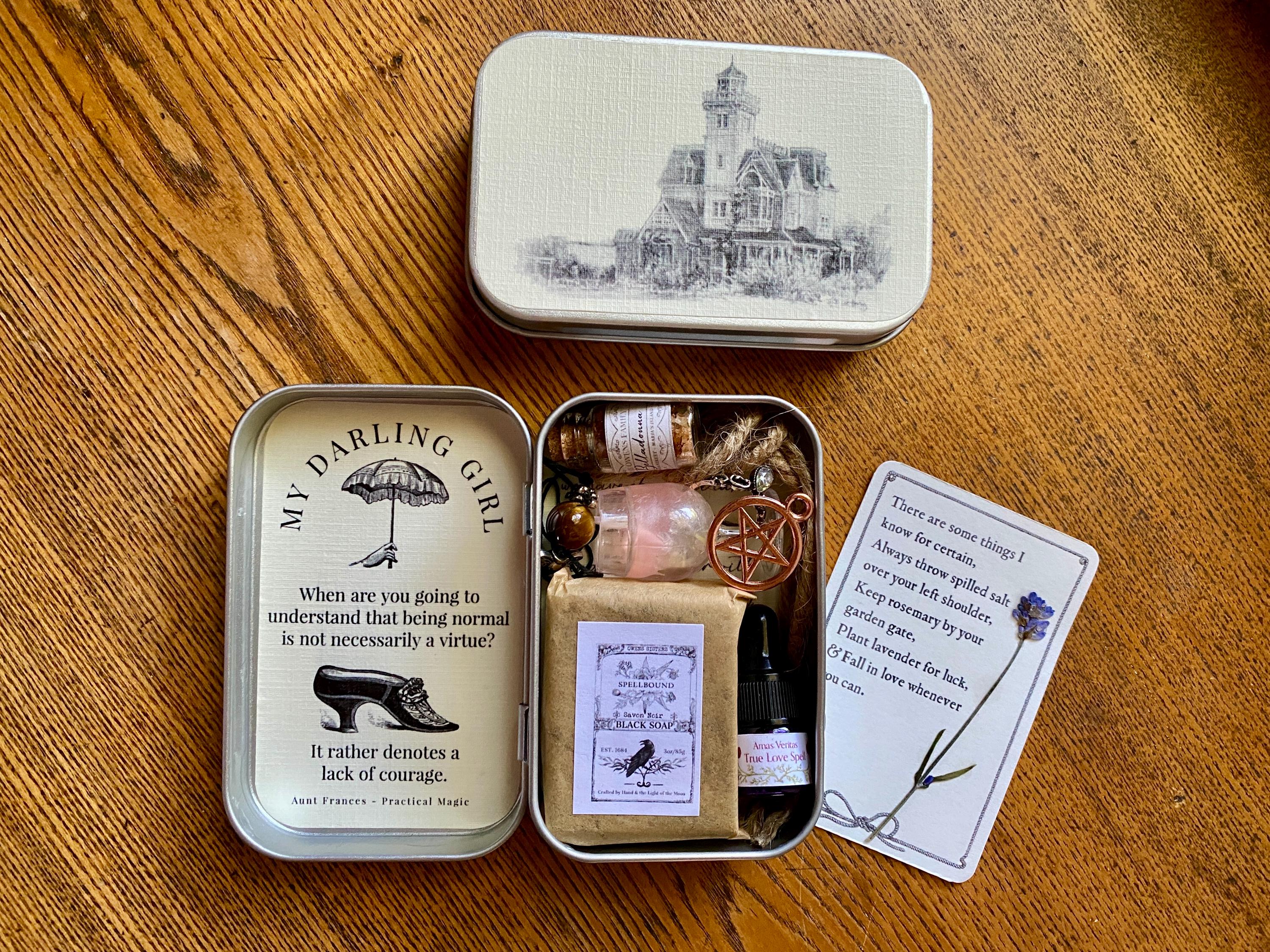 Practical Magic Story Box With Witchy Treasures. From Midnight
