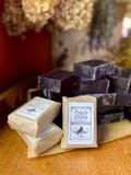 Practical Magic Black Soap | Botanical Beauty Bar Inspired by the Owens Family Grimoire | Handmade Herbal Soap Gift product logo