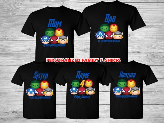 matching avengers shirts