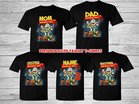 Disney Toy Story Family T-Shirt for Boys Multi