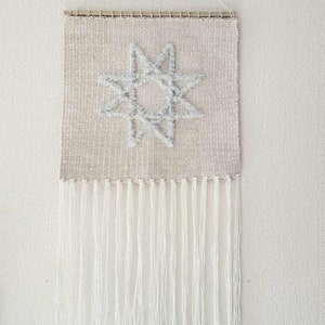 star shape tapestry wallhanging handwoven nordic woven home wall decoration scandinavian moroccan