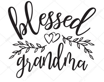Grandma Svg Etsy