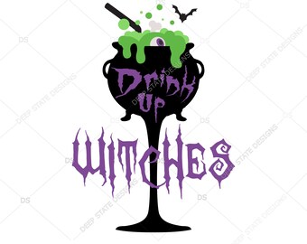 Halloween svg, Drink Up Witches svg, witch svg, witches svg, funny halloween svg, cricut, silhouette cameo