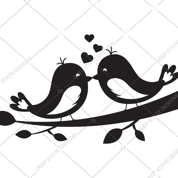 love birds svg, valentines day svg, valentines svg, bird svg, wedding svg, cricut cut file