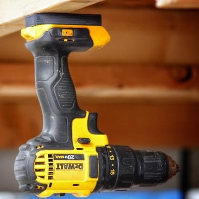 Dewalt TOOL and BATTERY Mount/shelf Etsy