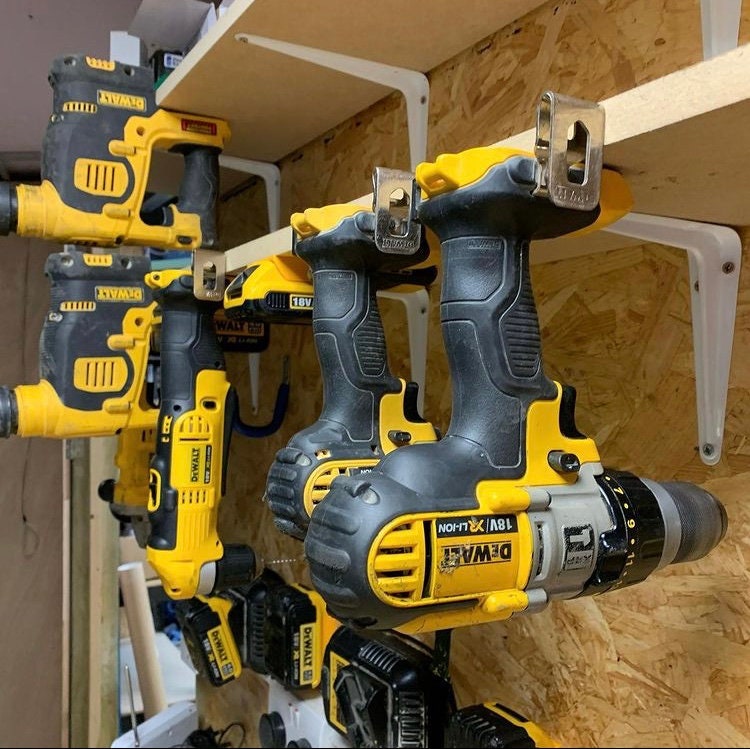 Dewalt TOOL and BATTERY Mount/shelf Etsy
