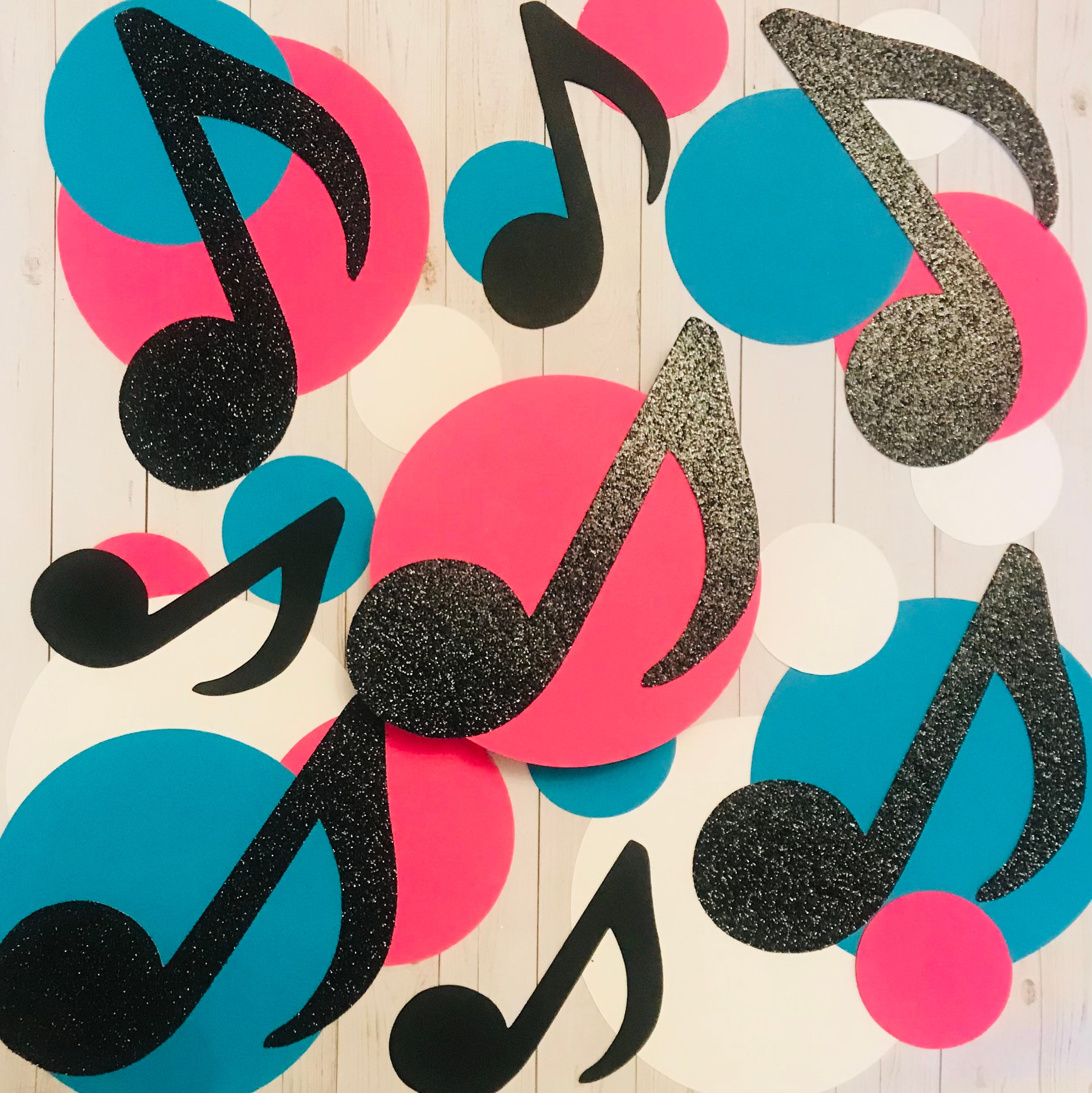 Tik Tok Inspired Table Confettitik Tok Backdrop Confettitik Etsy