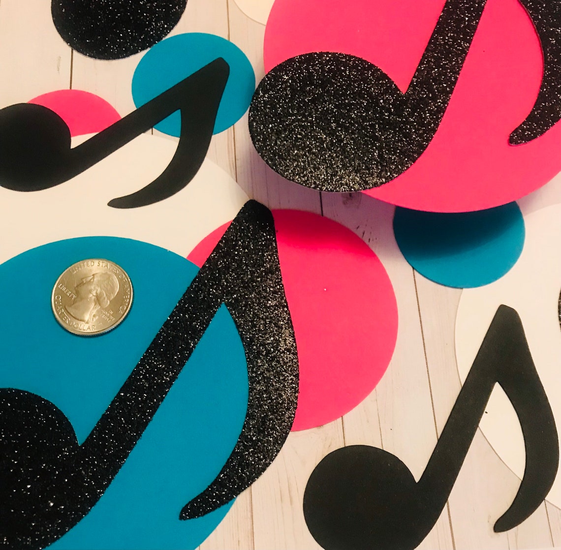 Tik Tok Inspired Table Confettitik Tok Backdrop Confettitik Etsy