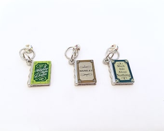 Shakespeare Stitch Markers (set of 3)