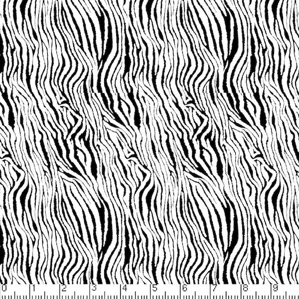 Zebra Rint Small Zebra Fabric - Etsy