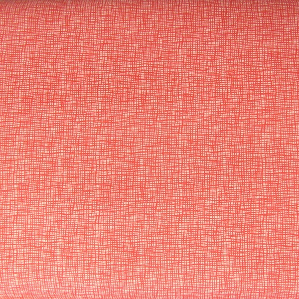 Salmon Weaver Fabric, 100% Cotton, Fabric By The Yard