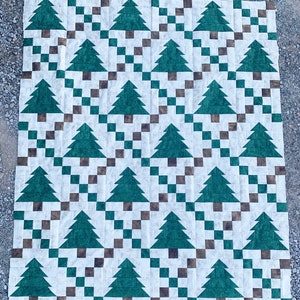 Through The Trees Quilt Pattern PDF by Simpson Designs Studio, Digital Pattern
