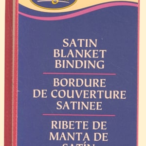 Wrights - Printed Satin Blanket Binding - Stonemountain & Daughter