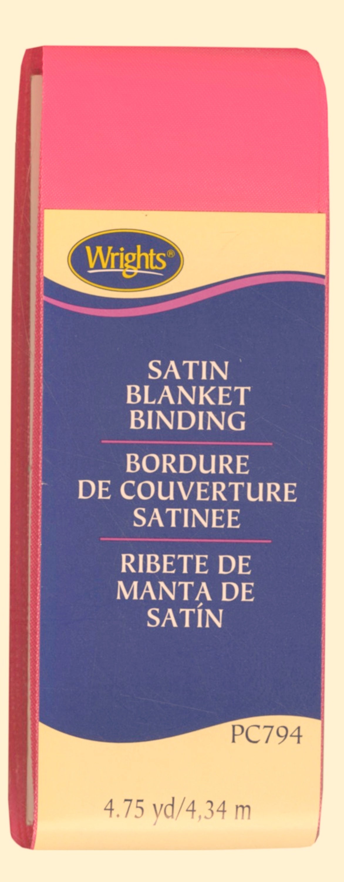 Vintage Satin Blanket Trim Edging NOS New Old Stock Package-wrights  Costume-home Decor -  Sweden