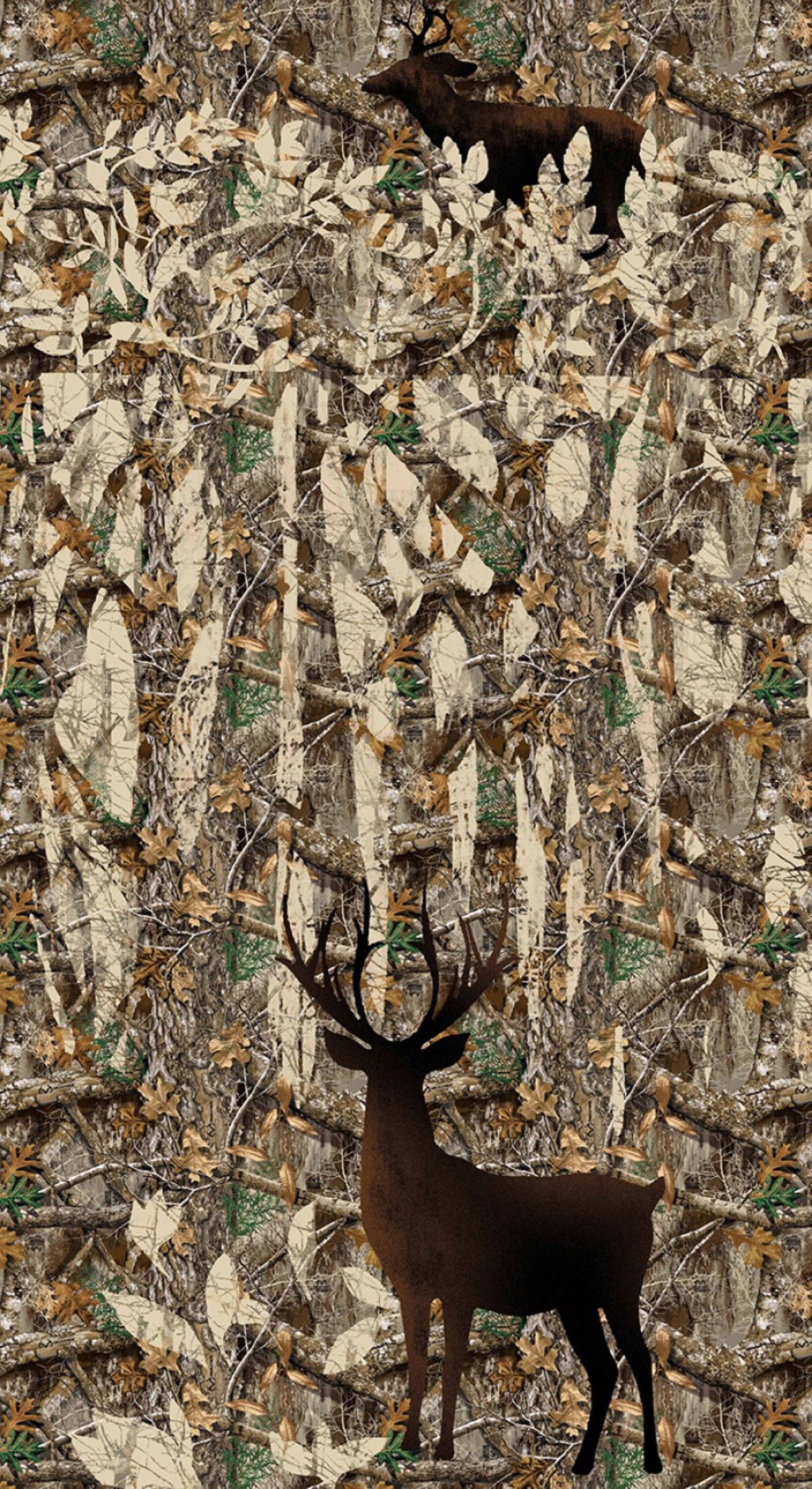 Realtree Edge Daybreak Deer panel by Sykel cotton quilt fabric 1167-X 35" x 42" 