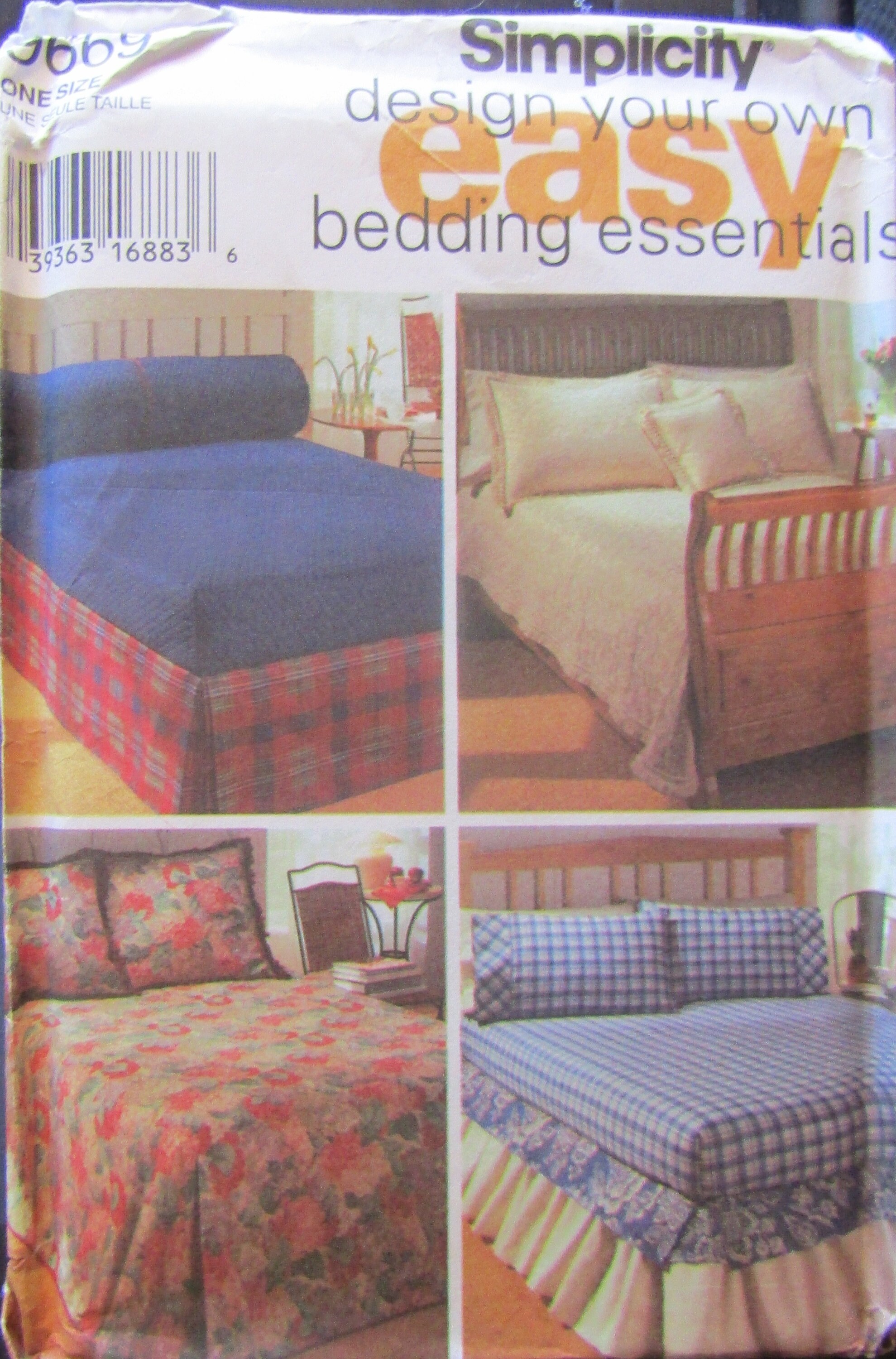 Simplicity 9669 Bedspread Coverlet Bedcap Comforter Etsy