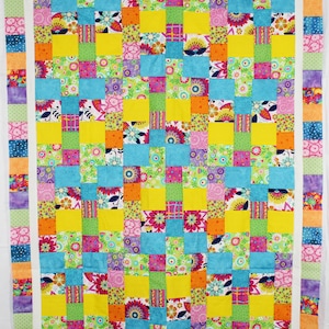 Scrappy Days Quilt Pattern PDF by Simpson Designs Studio, Digital Pattern