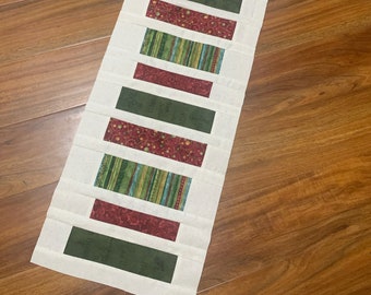 Irregular Strips Table Runner Pattern PDF by Simpson Designs Studio, Digital Pattern