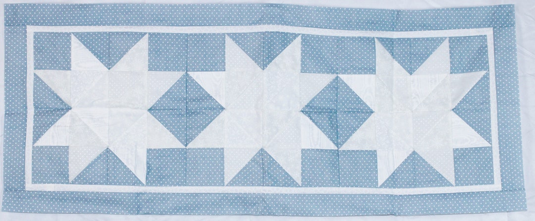 Winter Star Table Runner Pattern by Simpson Designs Studio - Etsy