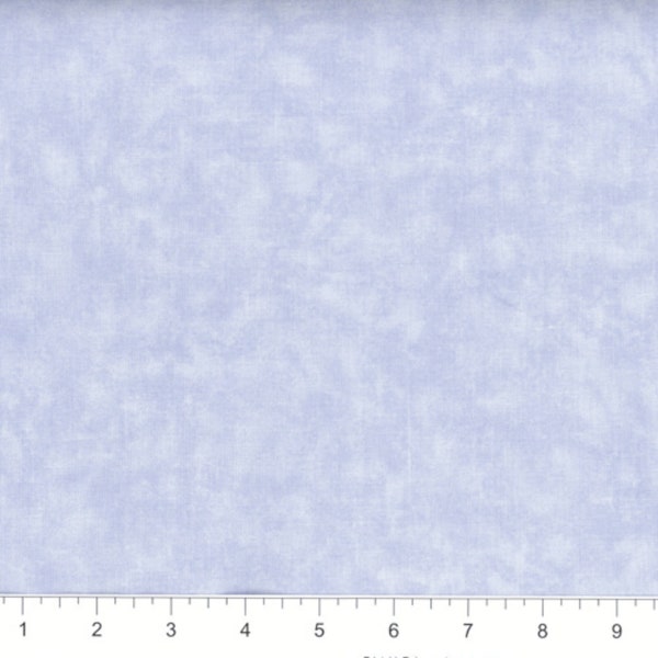 Light Blue Mottled, Fabric By The Yard, 100% Cotton