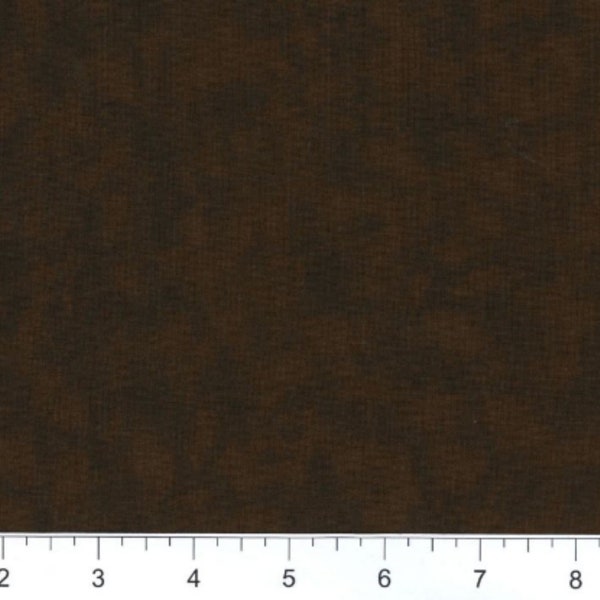 Brown Mottled Fabric, Fabric By The Yard, 100% Cotton