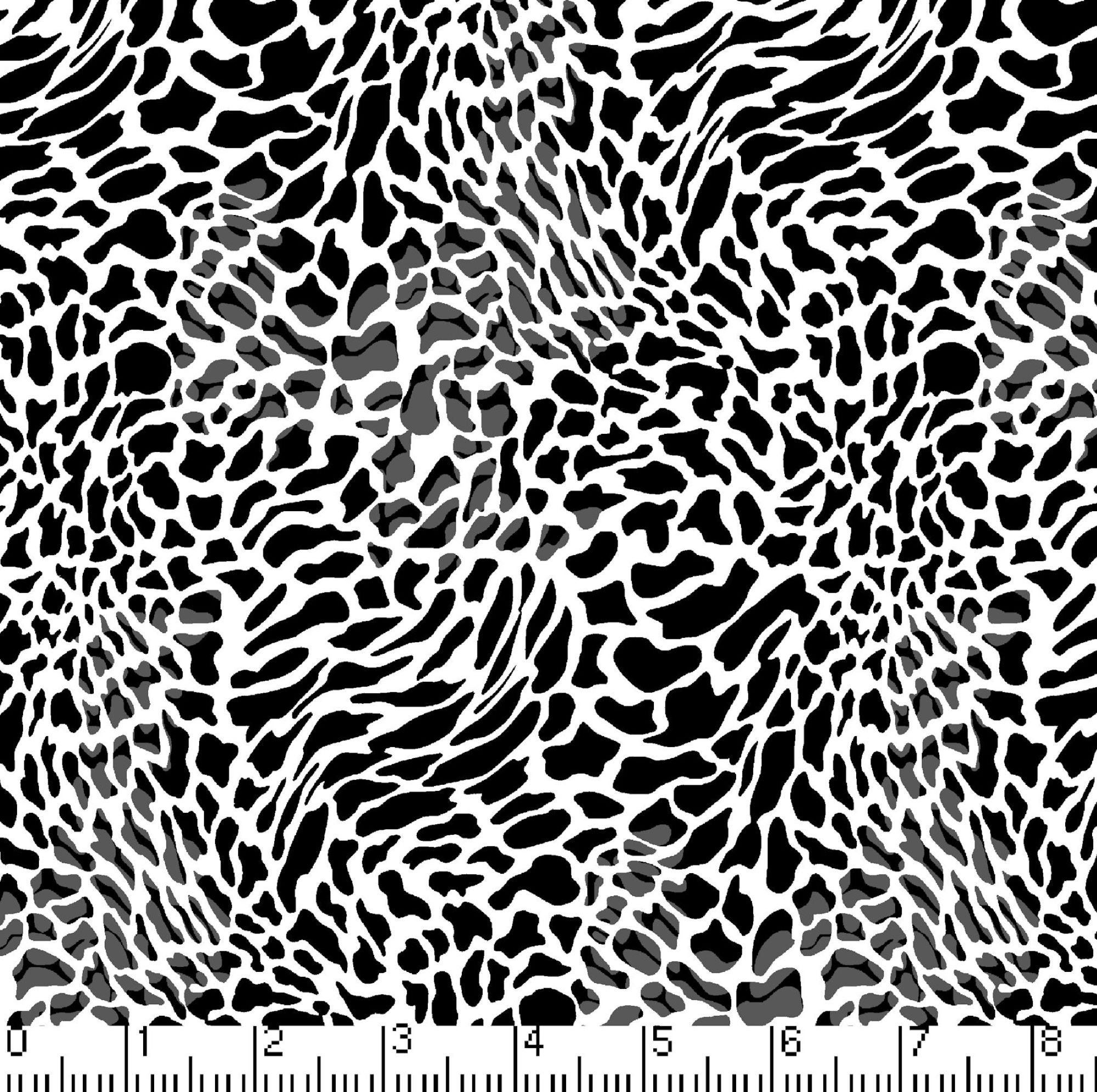 Spotted Hyena Print Fabric 100 Cotton Fabric Fabric By The Etsy
