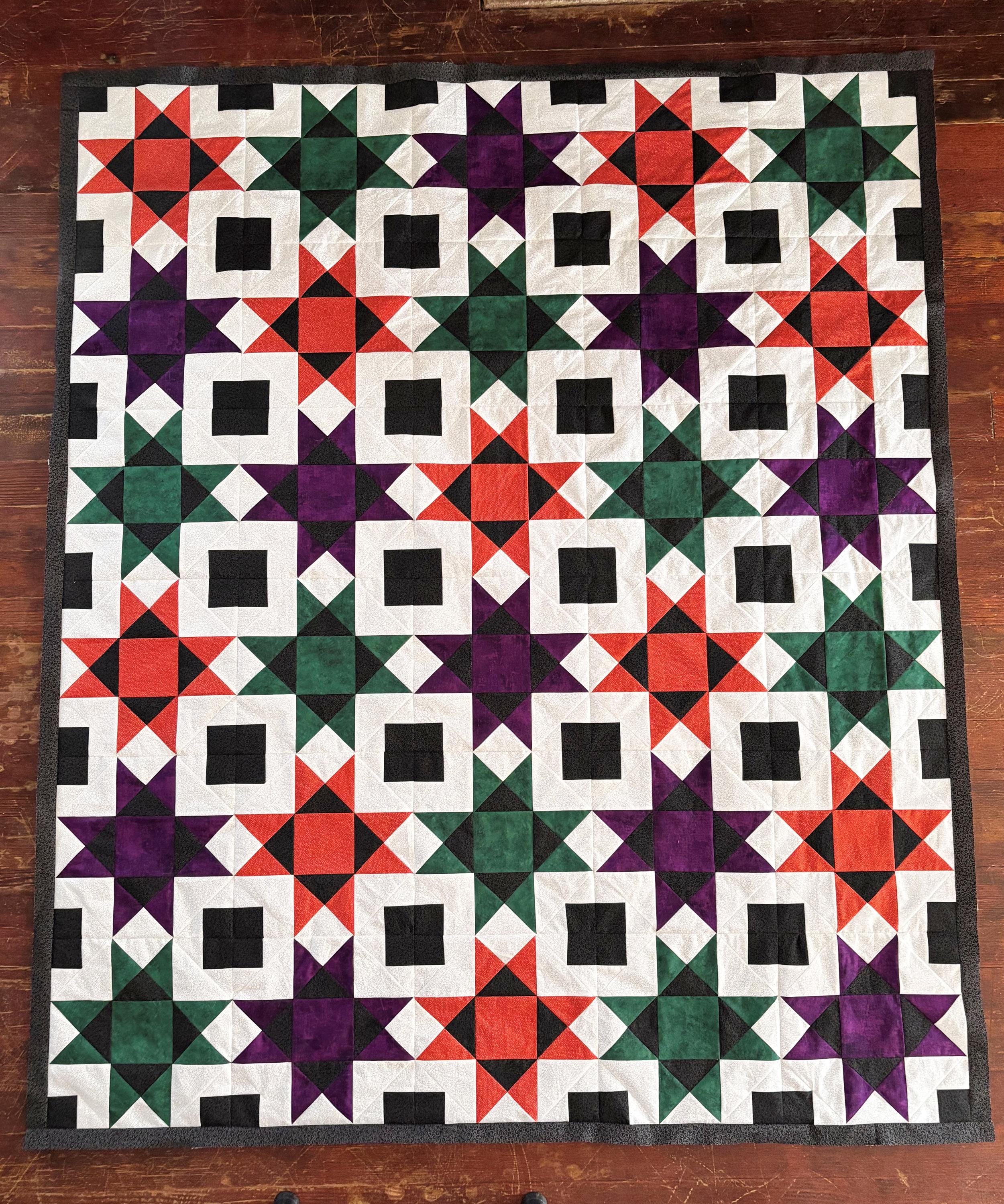Stellar Drift Quilt Pattern PDF by Simpson Designs Studio